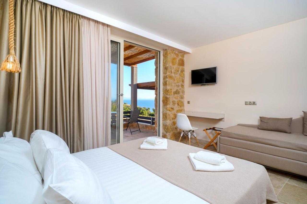 Mare Pedra Villas Skála Marión Bagian luar foto