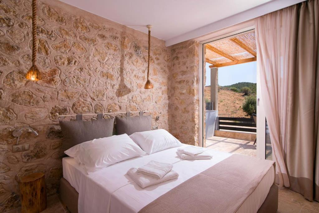 Mare Pedra Villas Skála Marión Bagian luar foto