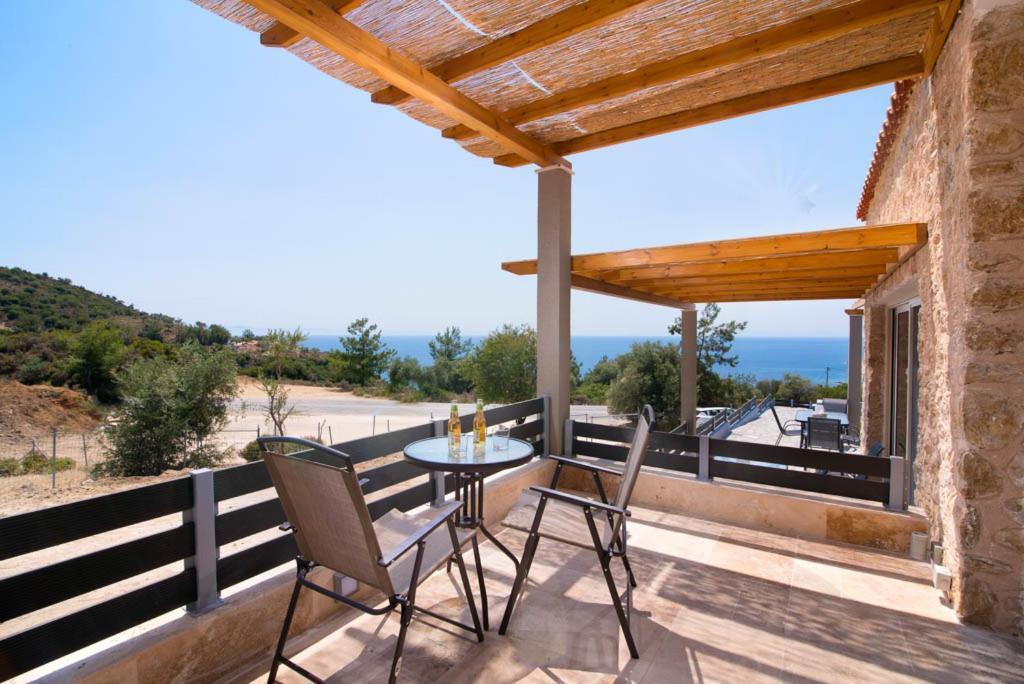 Mare Pedra Villas Skála Marión Bagian luar foto