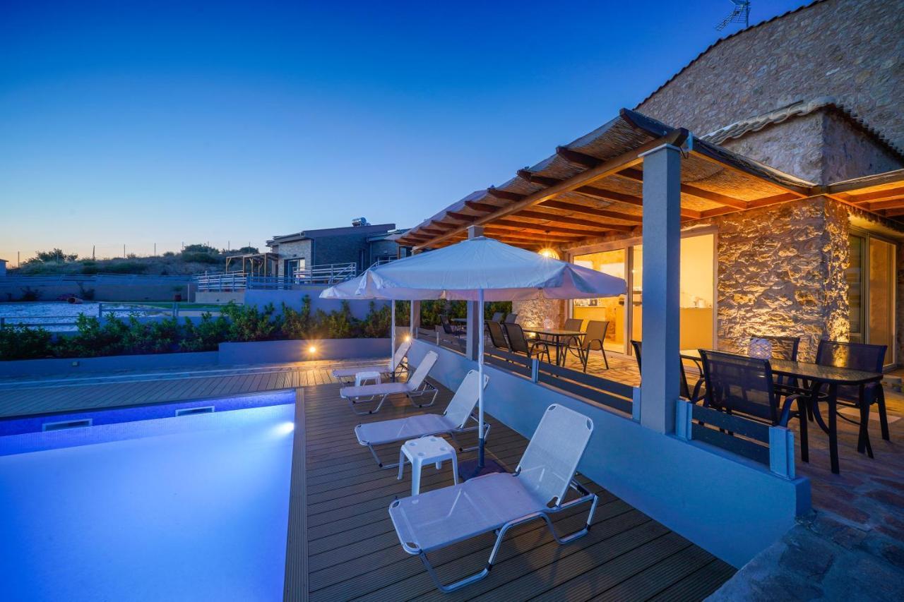 Mare Pedra Villas Skála Marión Bagian luar foto