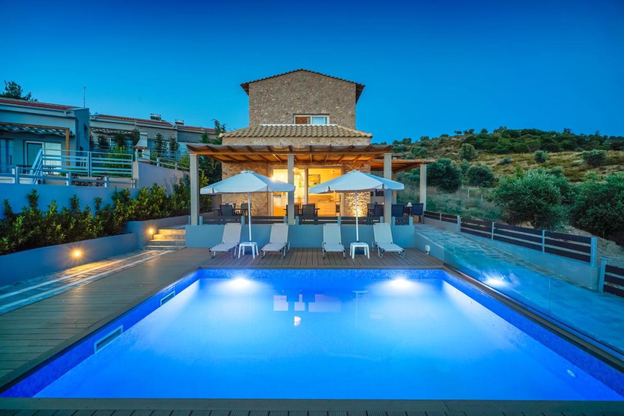 Mare Pedra Villas Skála Marión Bagian luar foto