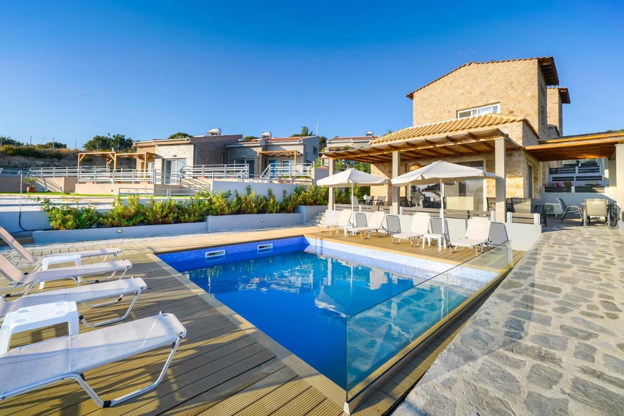 Mare Pedra Villas Skála Marión Bagian luar foto