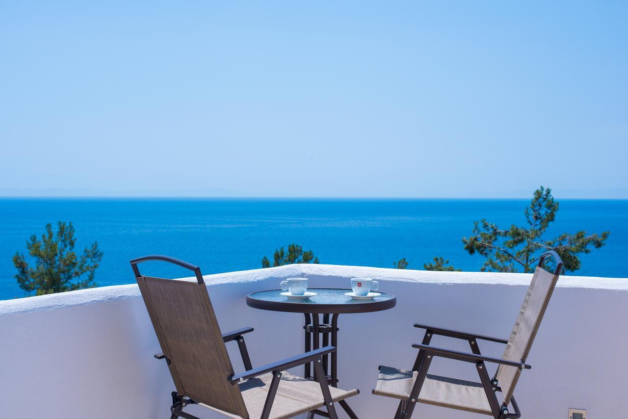 Mare Pedra Villas Skála Marión Bagian luar foto