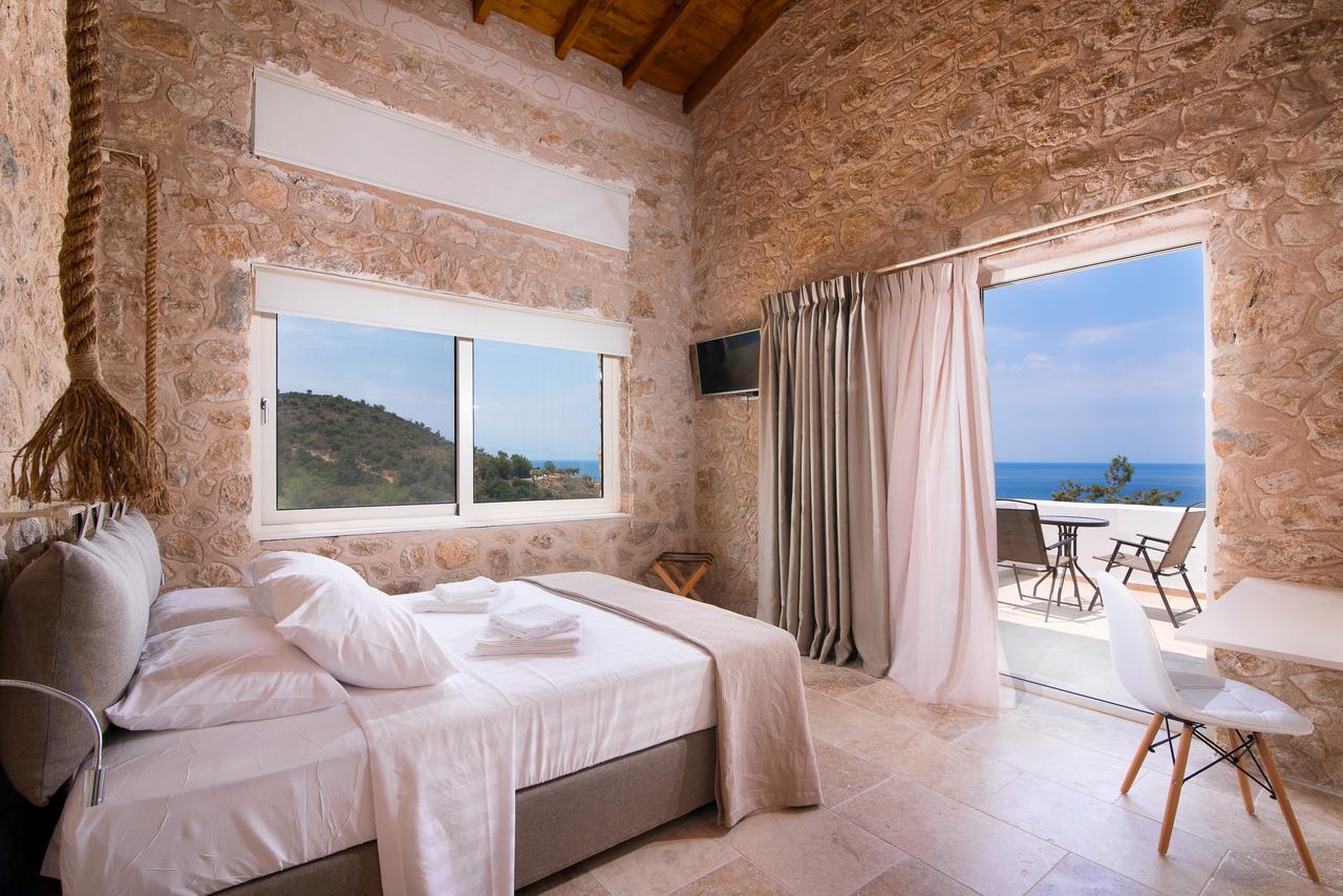 Mare Pedra Villas Skála Marión Bagian luar foto